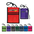 Multi-Pocket Badge Holder | Neck Wallet Trade show Badge Holders